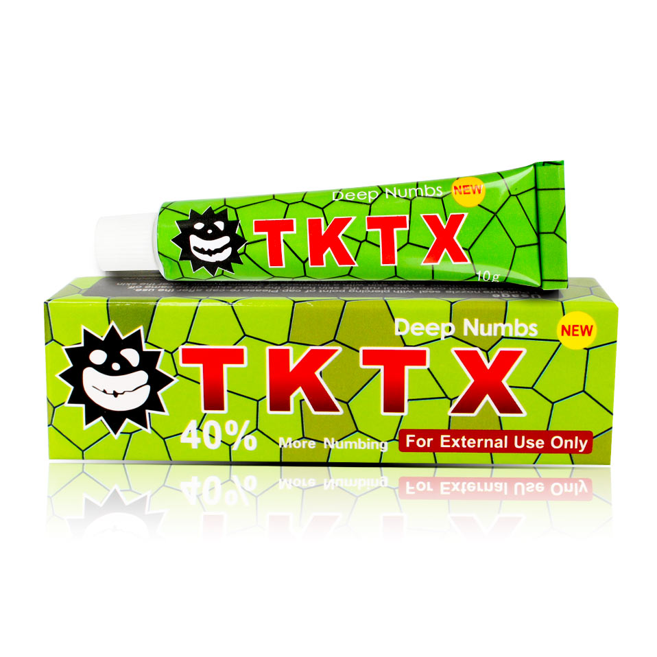 TKTX Numbing Cream 40 for Tattooing Original Light Green