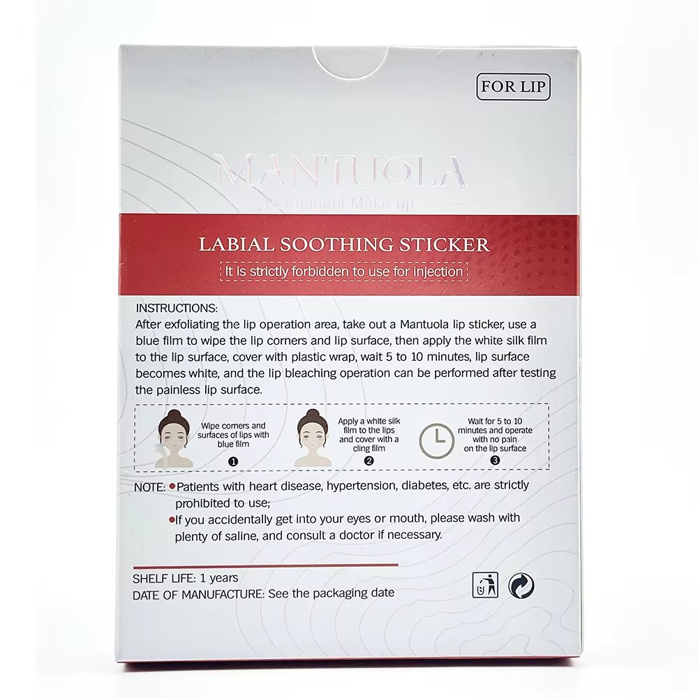 Proaegis MANTUOLA Lip Numbness Paste Mask for Microblading Permanen... Proaegis MANTUOLA Lip Numbness Paste Mask for Microblading Permanen...