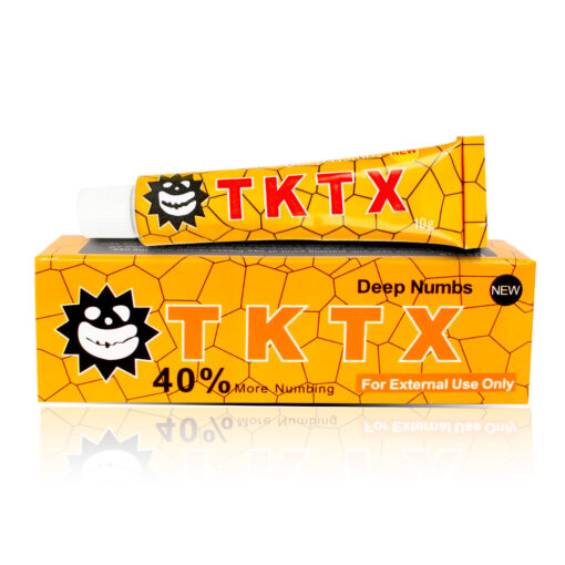 40% TKTX Yellow Numbing Cream Tattoo Body Anesthetic Fast Numb Crea...