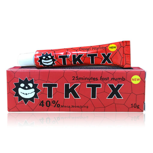 40% Red TKTX Numbing Cream Analgesic Cream Relief Cream for Tattoos...