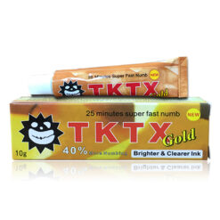 40% Golden TKTX Numbing Cream Tattoo Painless Cream For Operation Piercing Eyebrow Lips Liner 10g