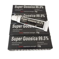 99.5% 超级 Gooscia 麻醉纹身霜 在永久性化妆、穿刺、微纹眉、眉毛、唇部、美体前使用 10g