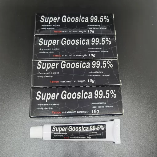 High-Quality 99.5% Super Gooscia Numbing Cream Before Permanent Mak...