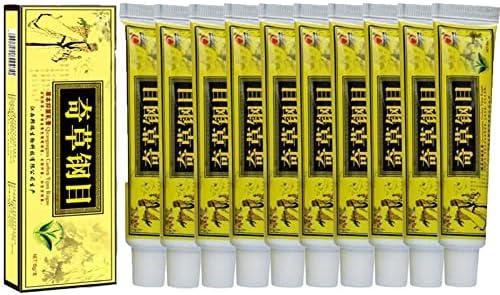 Essai de la crème bio contre l’eczéma à base d’herbes chinoises pour la peau sèche et les démangeaisons (10pcs)” [Nous avons testé]