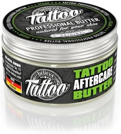 Notre Avis sur Believa Tattoo Butter – Crème Végétalienne pour Tatouage – 100ml Notre Avis sur Believa Tattoo Butter – Crème Végétalienne pour Tatouage – 100ml