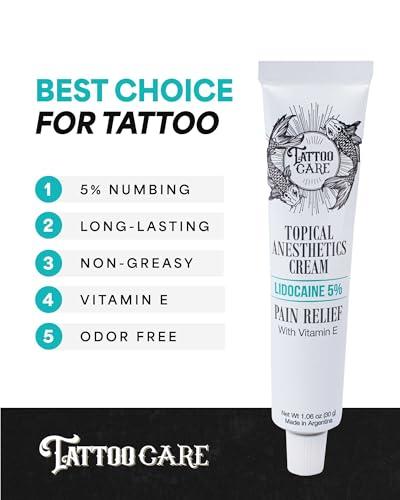 Tattoo Pain No More: Review of Maximum Strength Lidocaine Cream