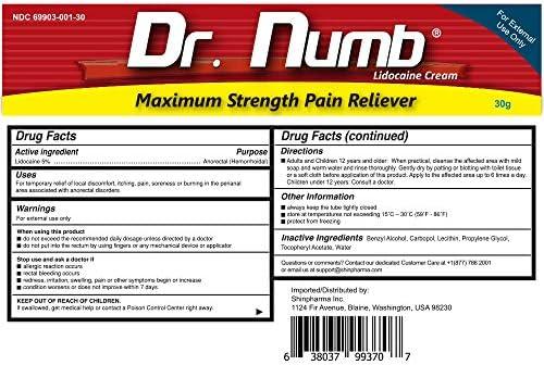 Maximum Pain‍ Relief for Tattoos: Dr. Numb's Numbing Cream Review