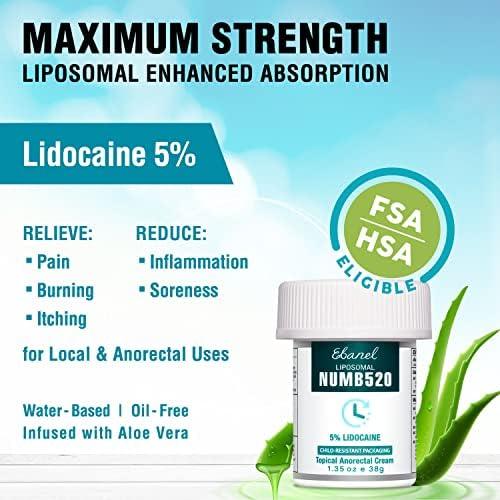 Ease Pain & Itch Anywhere: Ebanel's 5% Lidocaine Cream & Spray Set Review