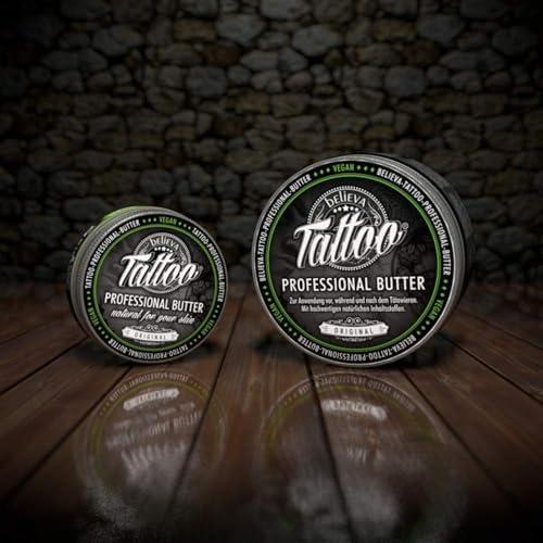 Notre Avis sur Believa Tattoo Butter - Crème Végétalienne pour Tatouage - 100ml