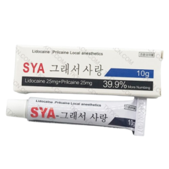 39.9% SYA Numbing Cream For IPL treatment/body Piercing/Laser hair removal