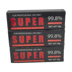 99.8% Black Super Numbing Cream Before Permanent Makeup Microblading Eyebrow Lips Tattoo Removal 10g