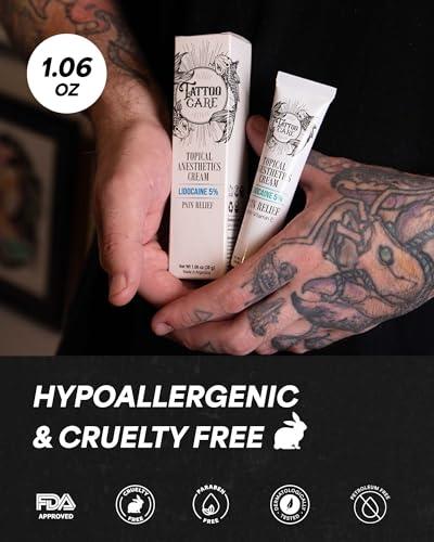 Tattoo Pain ‌No More: Review of Maximum ​Strength Lidocaine‍ Cream