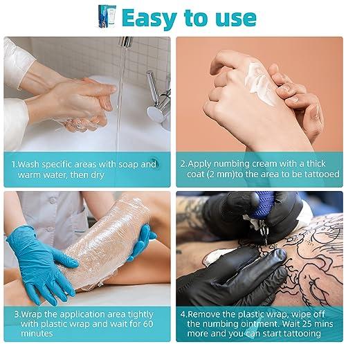 Pain-free tattoos? Our tattoo numbing cream delivers!