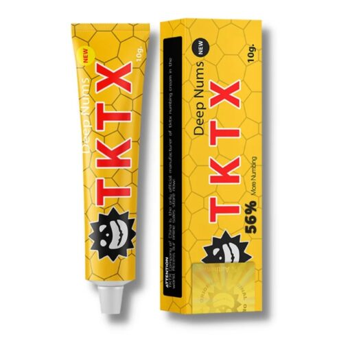 TKTX®Yellow 56% Original Multipurpose Numbing Cream for Tattoos/Per...